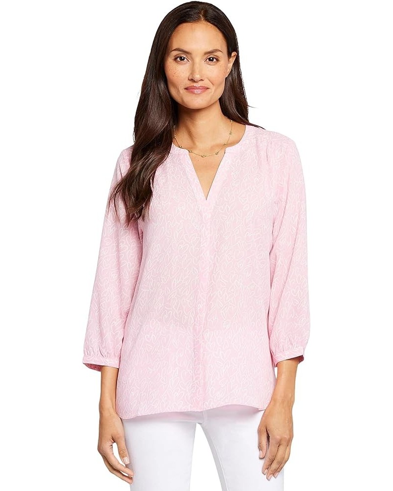 Women's Pintuck Blouse Wild Hearts $17.99 Blouses