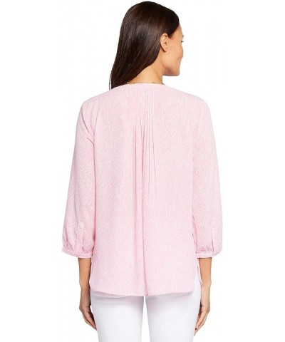 Women's Pintuck Blouse Wild Hearts $17.99 Blouses