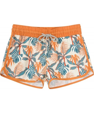 Women's Quick Dry Athletic Casual Beach Shorts Boardshorts Tankini Bottom 06orange - Hawaii $12.99 Swimsuits