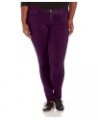 1826/926 Ponte Women's Butt Lift Plus Size Super Comfy Moleton Skinny Stretch Jeggings Legging Cotton Yoga Pants Purple $17.3...