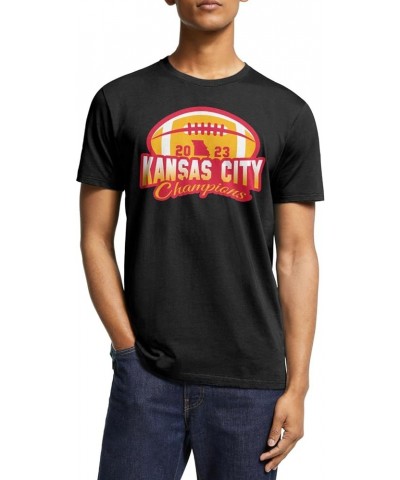 Football Red and Gold Champions Shirts for Men Women Youth,Fans Apparel,Size:S-5XL mens Black-3 $11.99 T-Shirts