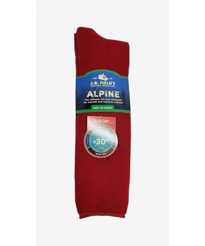 J.B. Field's Icelandic -30 Below OTC Thermal Winter Socks (2 PAIRS) Mid Grey $20.91 Socks