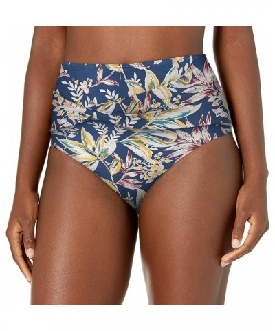 Women's Standard High Waist Bikini Bottom Twilight Tropical $13.31 Swimsuits