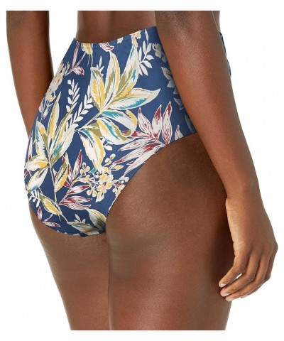 Women's Standard High Waist Bikini Bottom Twilight Tropical $13.31 Swimsuits