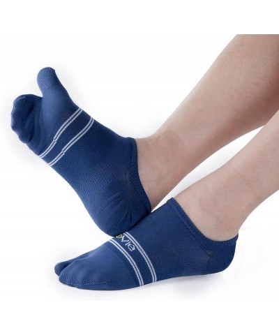 JAVIE Comfy Tabi Socks Split Toe Breathable Japanese Flip Flop Socks Big Toe Ankle Socks Low Cut for Men & Women 8 Packs: 2 B...