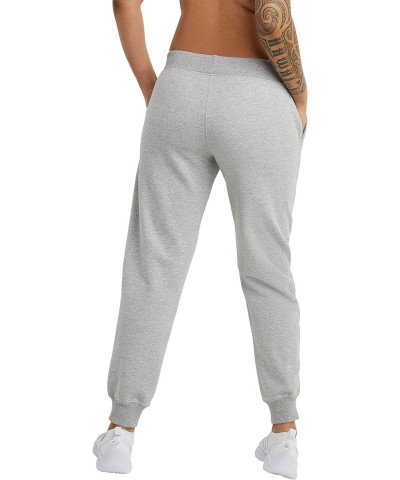 Champion, Powerblend, Fleece, Warm and Comfortable Joggers for Women, 29" (Plus, Oxford Gray, X-Large $22.86 Activewear