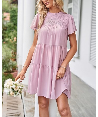 Women 2023 Women Dress: Casual Dresses Perfect for Beach, Outdoor Gathering, Shopping and Party Wedding Dresses 070-pink $12....