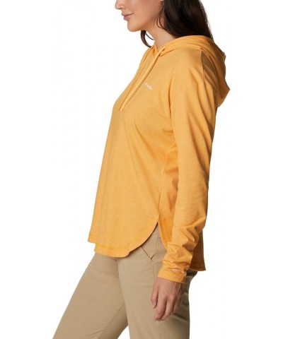 Women's Sun Trek Hooded Pullover Mango Heather $24.60 Activewear