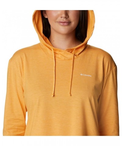 Women's Sun Trek Hooded Pullover Mango Heather $24.60 Activewear