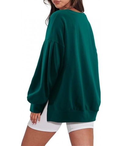 Womens Oversized Sweatshirts Casual Long Sleeve Fall Pullover Hoodies Fashion Clothes 2024 Deep Green $19.37 Hoodies & Sweats...