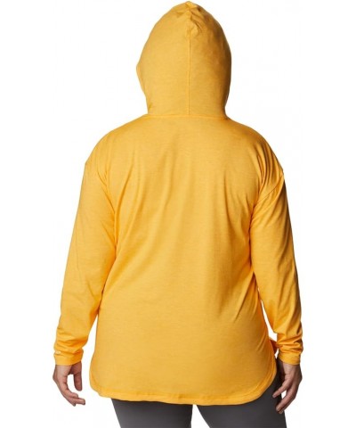 Women's Sun Trek Hooded Pullover Mango Heather $24.60 Activewear