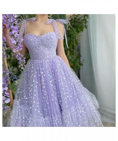 Women's Tie Strap Tulle Prom Dresses Sweetheart Flower Embroidery Dress Short Formal Party Mini Homecoming Dresses for Teens ...