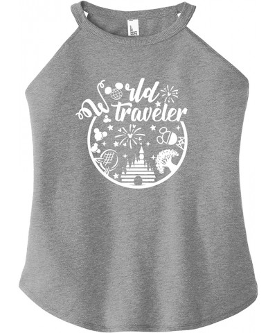 Orlando Theme Park World Traveler Shirt Unisex - T-Shirt, Tank Top Gray Tank $13.97 T-Shirts