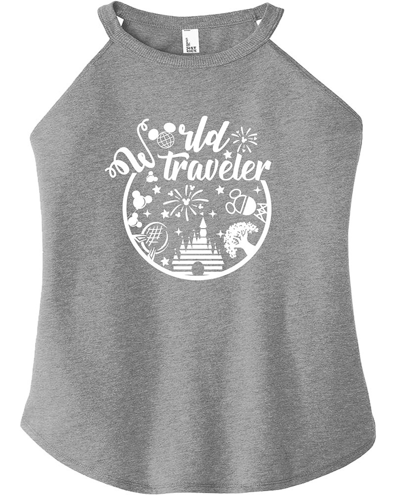 Orlando Theme Park World Traveler Shirt Unisex - T-Shirt, Tank Top Gray Tank $13.97 T-Shirts