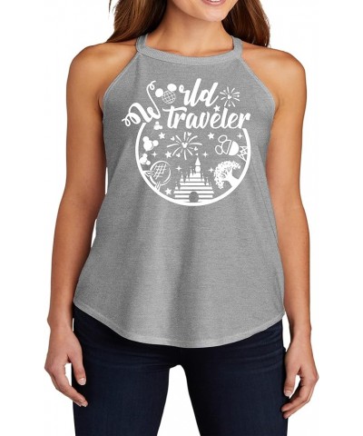 Orlando Theme Park World Traveler Shirt Unisex - T-Shirt, Tank Top Gray Tank $13.97 T-Shirts