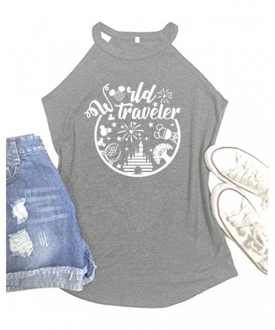 Orlando Theme Park World Traveler Shirt Unisex - T-Shirt, Tank Top Gray Tank $13.97 T-Shirts