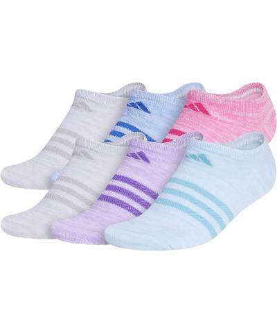 Women's Superlite No Show Socks (6-Pair) White/Icey Blue/Preloved Blue $17.02 Others