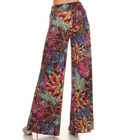 Women's Wide Leg Palazzo Pants with Fold-Over Waist Secret Garden $14.27 Pants