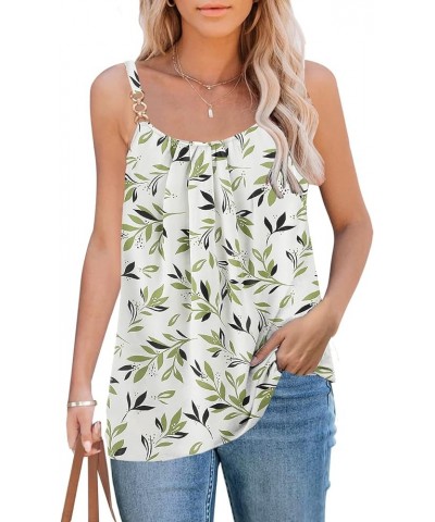 Womens Summer Tops Flattering Tank Top Fashion Camisole Loose Fit Womens Tops with Cute Printing 8print-2 $8.99 Tanks