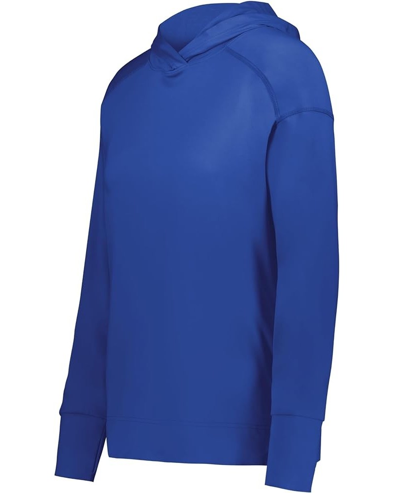 Women's Ladies Ventura Soft Knit Hoodie Royal $20.01 Activewear