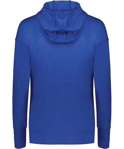 Women's Ladies Ventura Soft Knit Hoodie Royal $20.01 Activewear