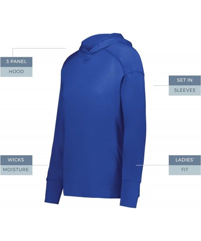 Women's Ladies Ventura Soft Knit Hoodie Royal $20.01 Activewear