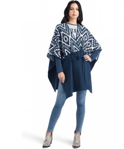 Female Dust Darlin Wrap Midnight Navy Small $24.21 Sweaters