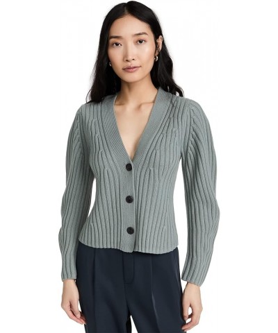 Women's Poet Sleeve Cardigan Mineral Sea $35.00 Sweaters