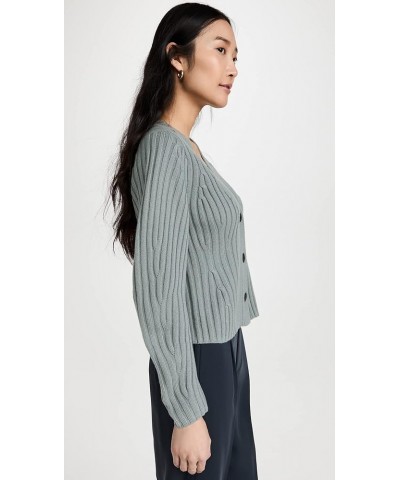 Women's Poet Sleeve Cardigan Mineral Sea $35.00 Sweaters