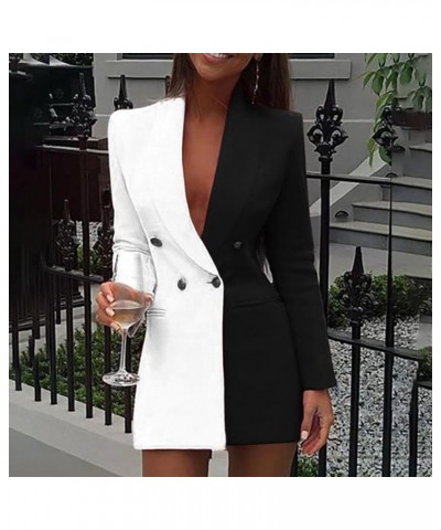 Oversized Blazers for Women Long Sleeve Open Front Jacket Coat Workwear 2023 Fashion Notched Collar Jackets Blazer 2331-nfhhs...