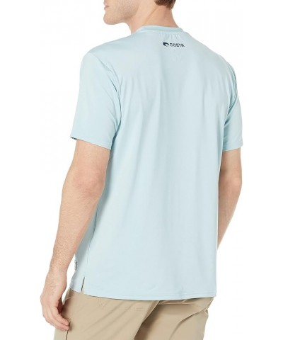 Voyage Performance Technical Crew Short Sleeve Shirt Marine Heather $14.25 Activewear