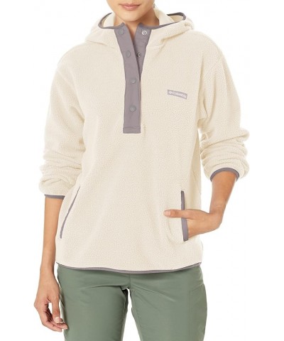 Women's Echo Hills Sherpa Hoodie Chalk/Light Grey $33.80 Hoodies & Sweatshirts