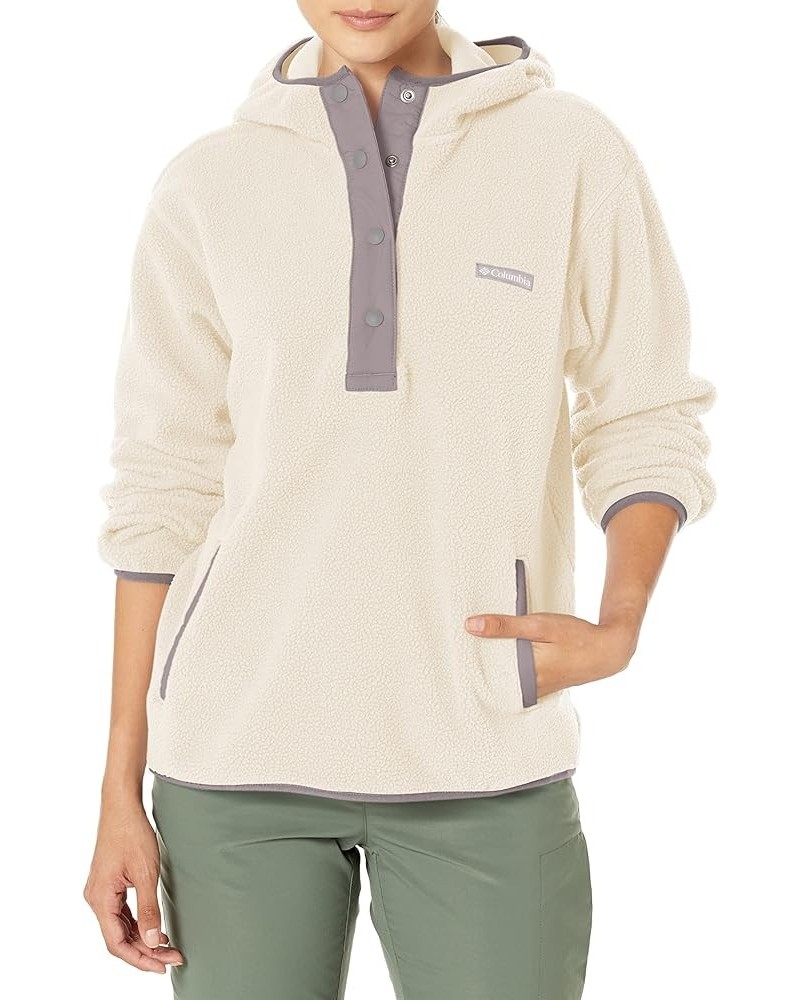 Women's Echo Hills Sherpa Hoodie Chalk/Light Grey $33.80 Hoodies & Sweatshirts