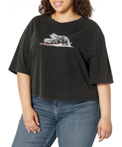 Women's Plus Size Top Derby Black $9.59 Blouses