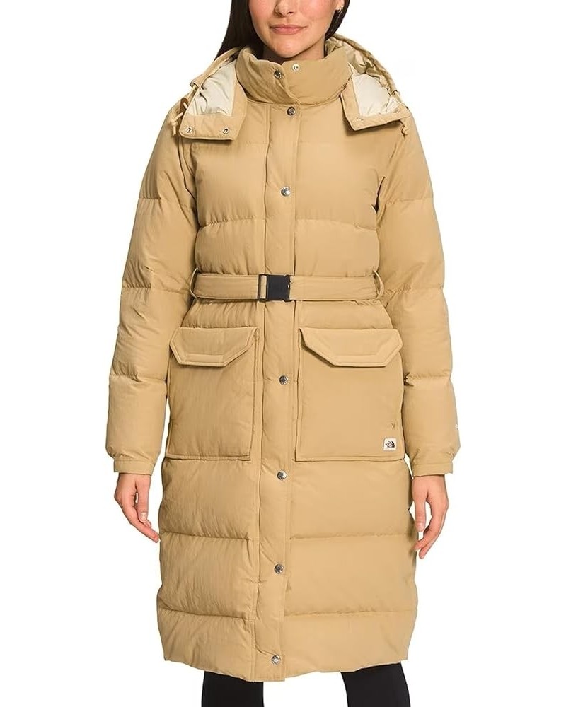 Women's Sierra Long Down Parka Winter Coat Antelope Tan $133.65 Jackets