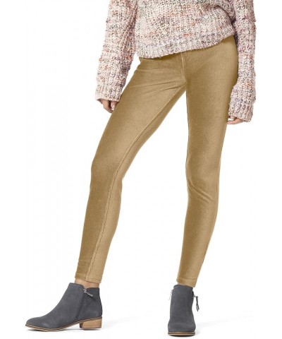 Women's Corduroy Leggings Camel $14.76 Leggings