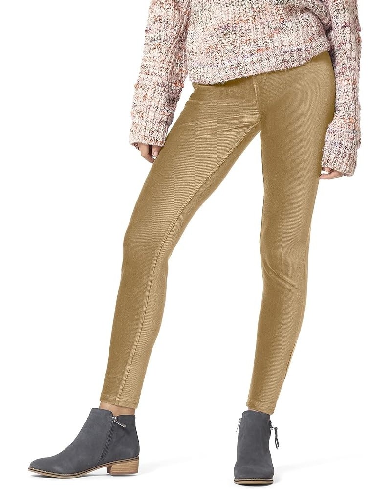 Women's Corduroy Leggings Camel $14.76 Leggings