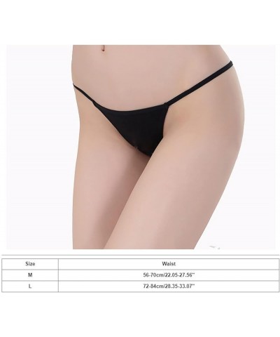 Women Sexy G-String Thong Low Rise String Underwear Ladies Plus Underwear T Back Bikini Panties Briefs Gift for Women 7-red $...