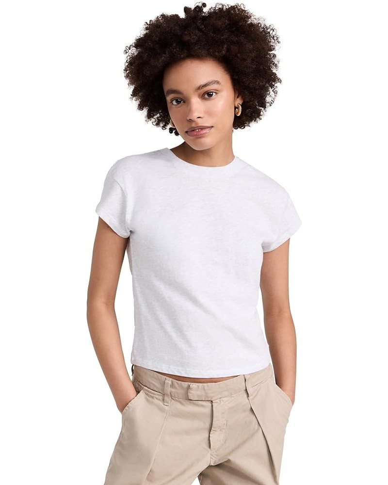 Women's Modern Slub Tee Light Heather Grey $24.20 T-Shirts