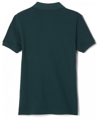 Women's Short Sleeve Stretch Pique Polo Hunter Green $11.20 Shirts