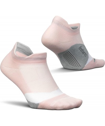 Elite Light Cushion No Show Tab Ankle Socks - Sport Sock with Targeted Compression - (1 Pair) New Propulsion Pink $9.20 Activ...