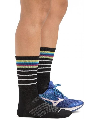 Darn Tough Women's Stride Micro Crew Ultra-Lightweight Running Sock (Style 1045) - Gray $12.48 Activewear