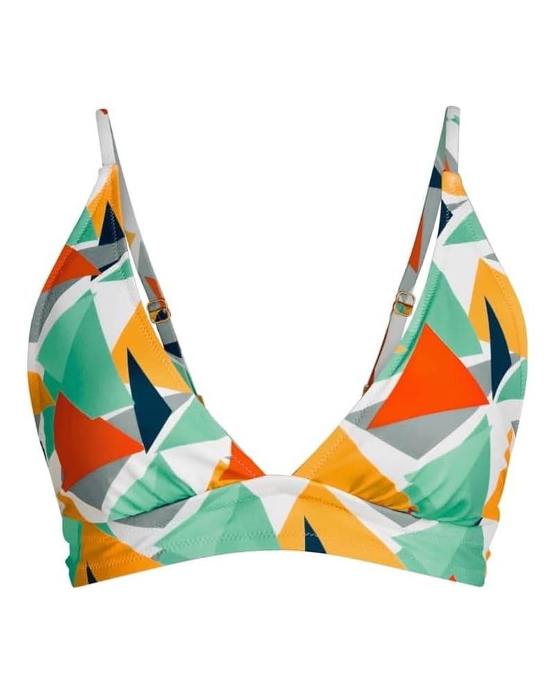 – Women’s Swim Plunge Bikini Top – Bathing Suit for Women Angles $14.70 Swimsuits