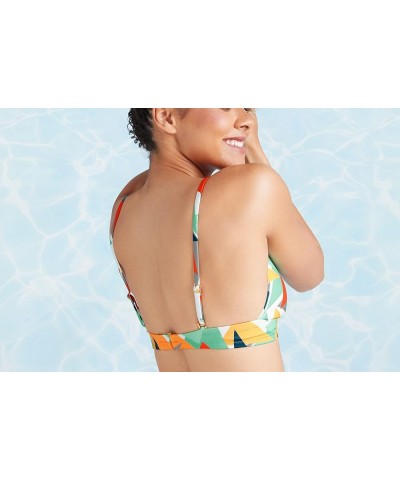 – Women’s Swim Plunge Bikini Top – Bathing Suit for Women Angles $14.70 Swimsuits