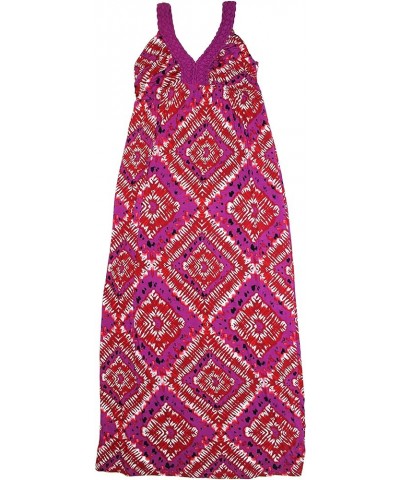 Ladies' Maxi Dress Grape Poppy $15.50 Dresses