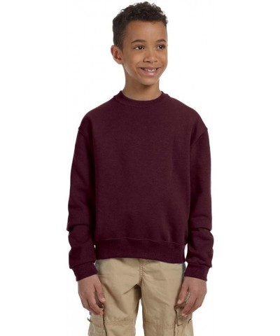 Youth NuBlend Crew Neck Sweatshirt 562B Chocolate Maroon $9.25 Hoodies & Sweatshirts