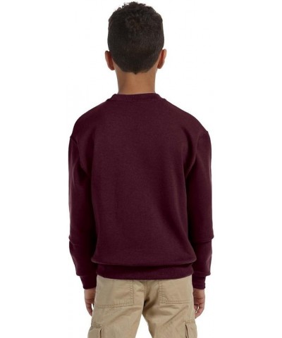 Youth NuBlend Crew Neck Sweatshirt 562B Chocolate Maroon $9.25 Hoodies & Sweatshirts