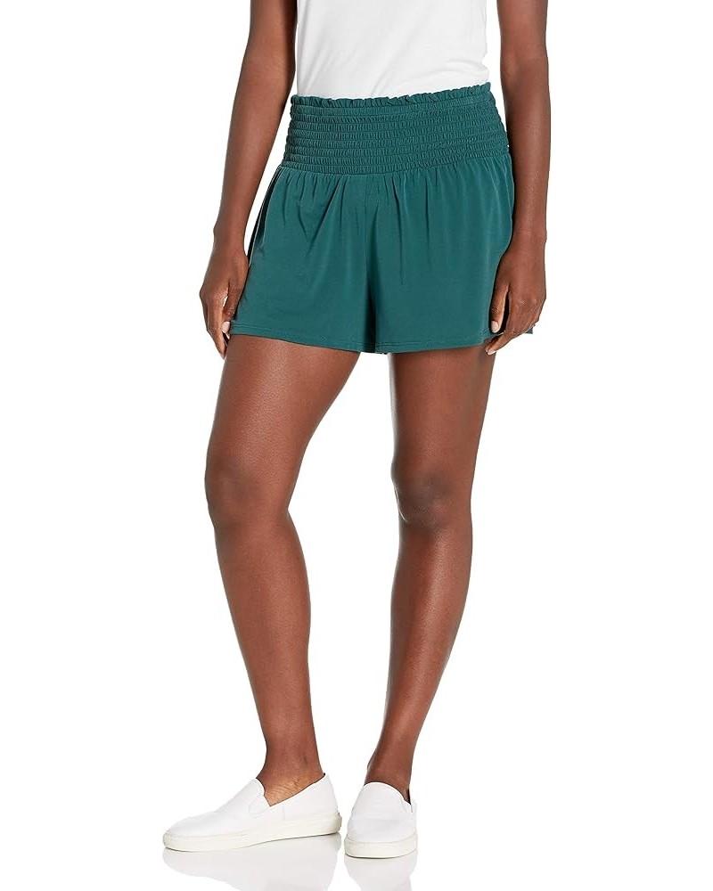 Women's Smocked Waist Short Bright Elm $20.27 Shorts