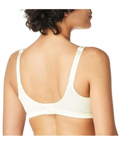 Women's Double Support Wireless Bra, Comfortsoft Full-coverage Wirefree Bra, Df3820 Cream $13.72 Lingerie