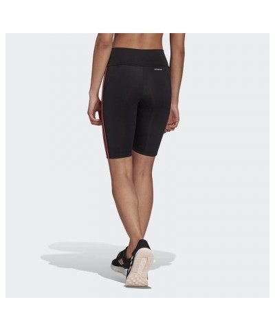 Women's Designed 2 Move High-Rise Short Sport Tights Black/Rose Tone $9.87 Activewear